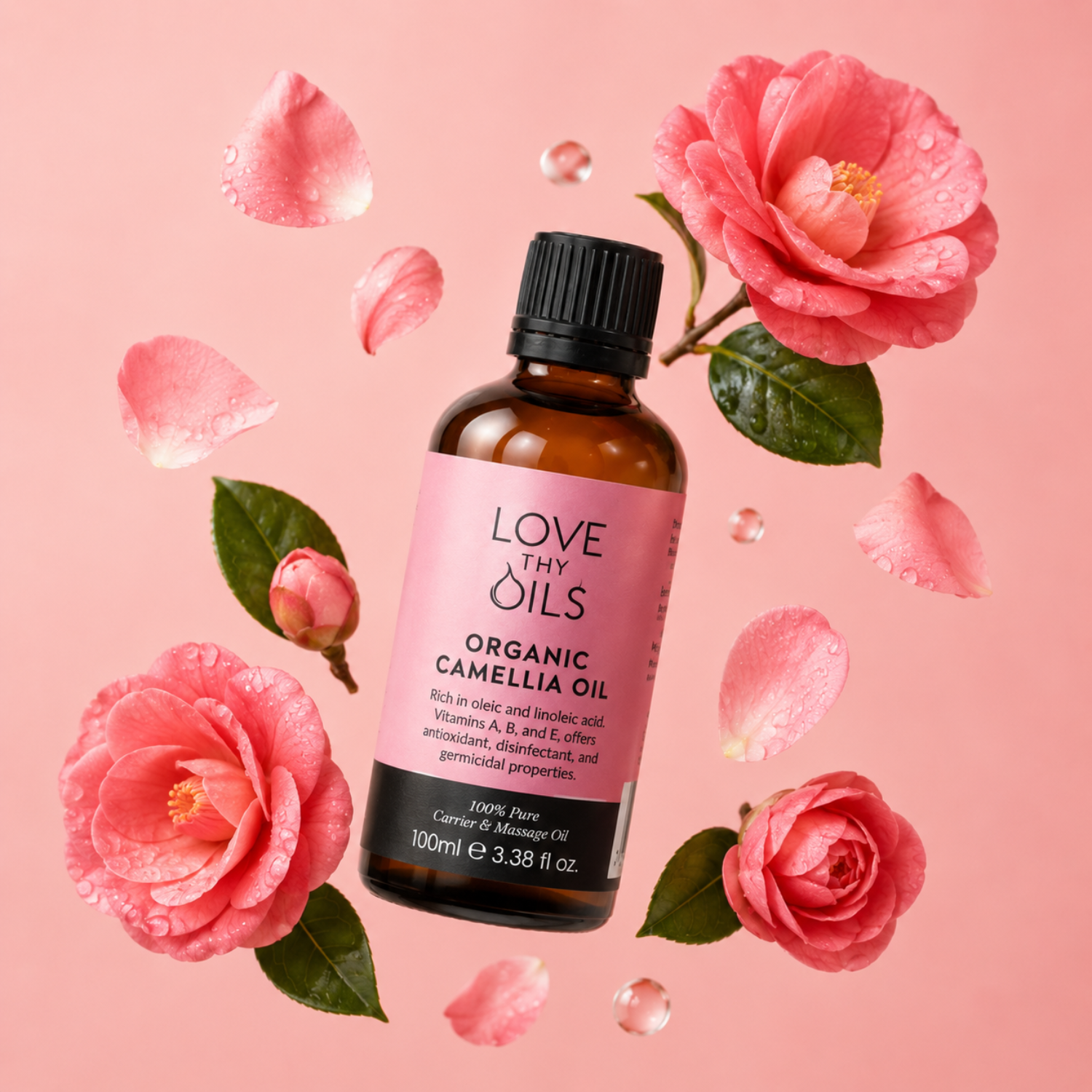 Organic Camellia Carrier Oil 100ml