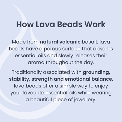 Bluefire Lava Aromatherapy Bracelet