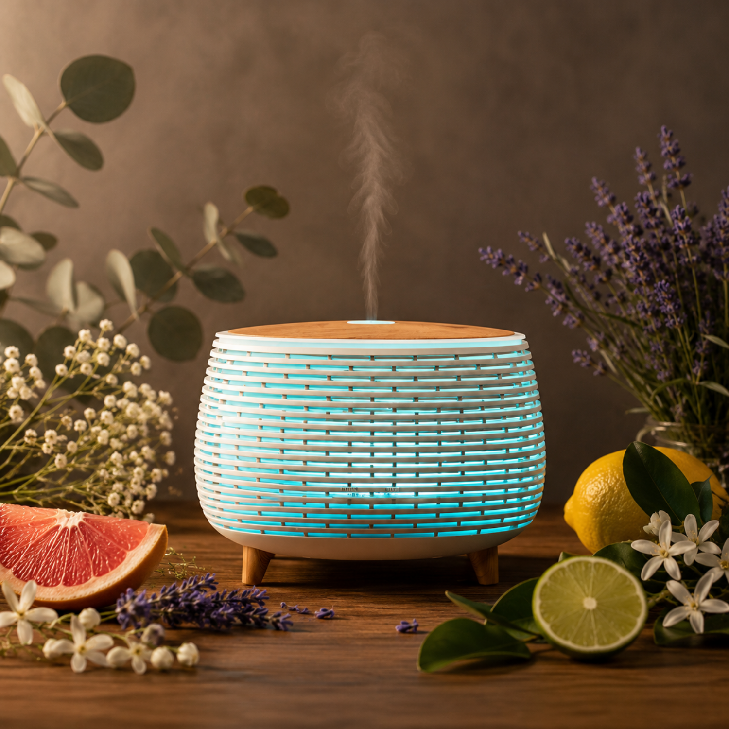 LumiAroma Essential Oil Diffuser - White