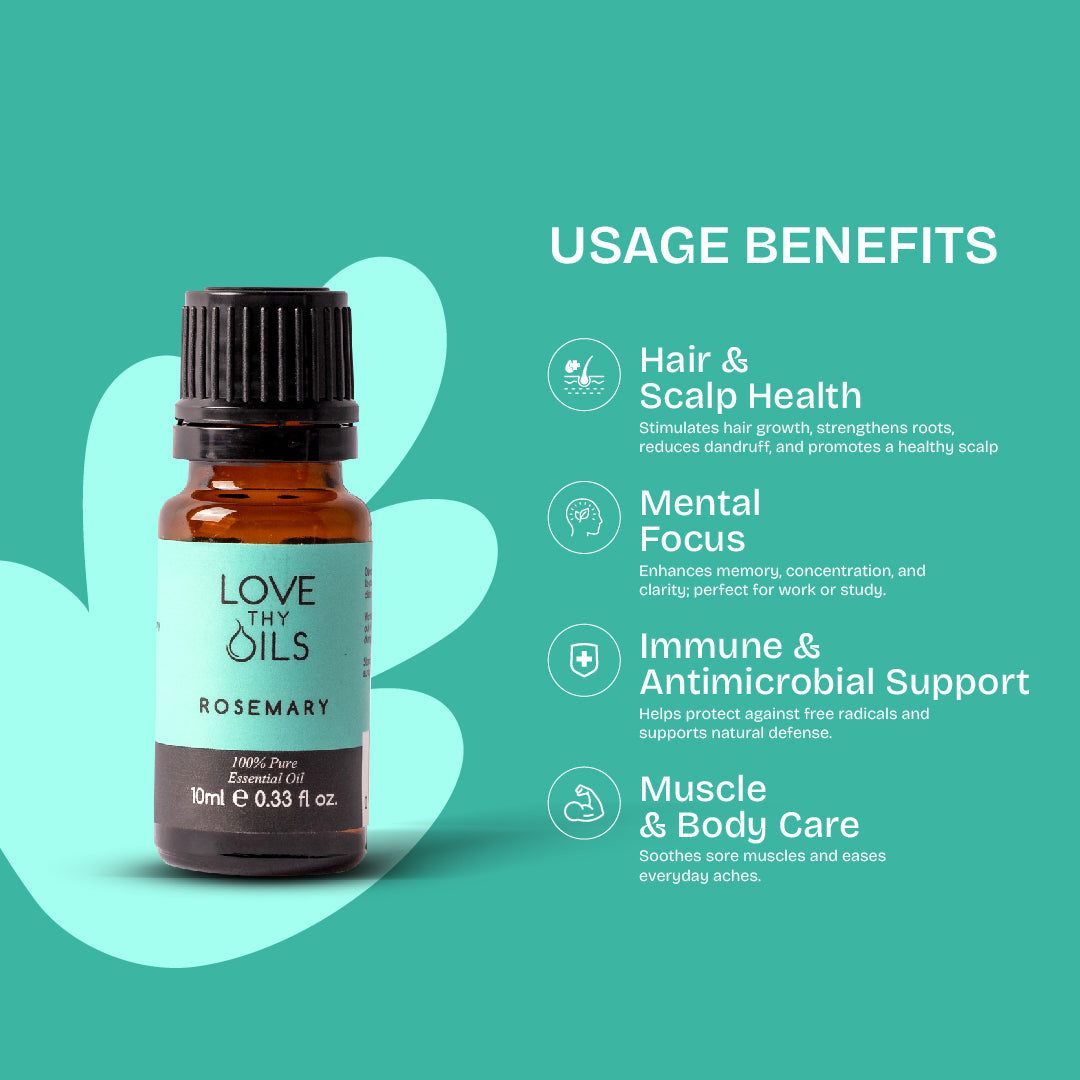 Rosemary Essential Oil 10ml