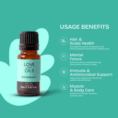 Rosemary Essential Oil 10ml
