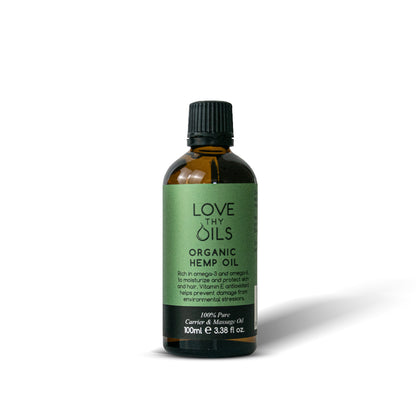 Organic Hemp Carrier Oil 100ml