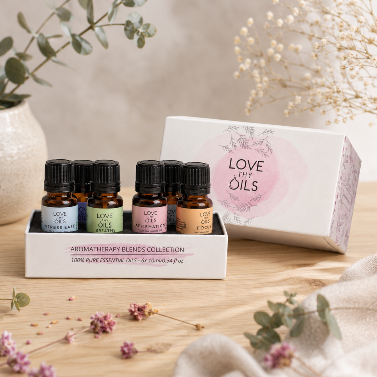 Pack of 6 Essential Oil Blends