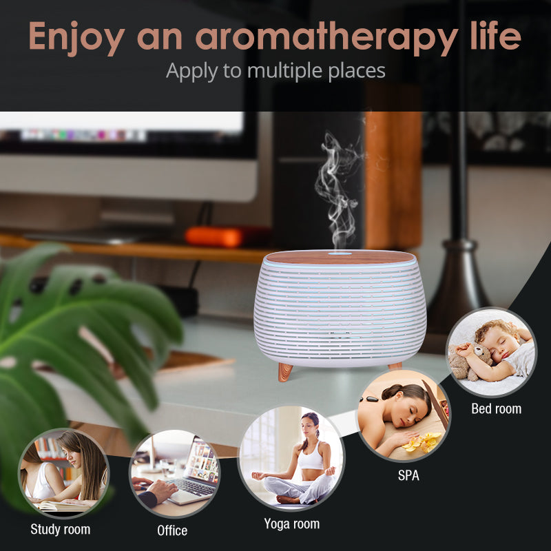 LumiAroma Essential Oil Diffuser - White