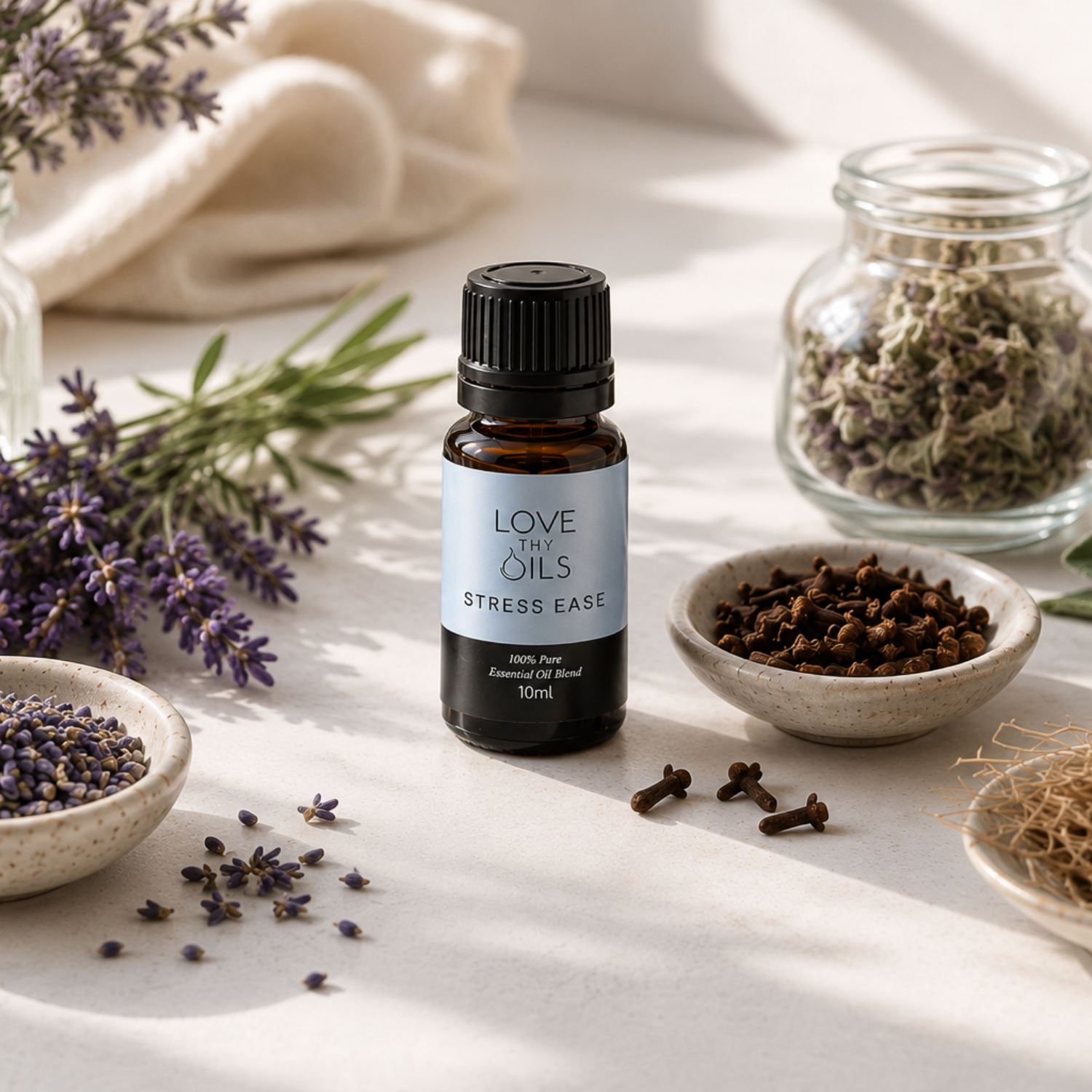 Stress Ease Essential Oil Blend 10ml