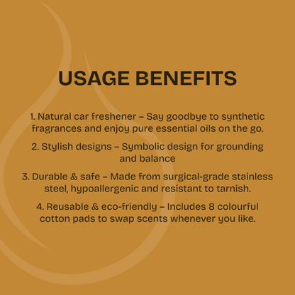 Sunny Days - Aromatherapy Car Vent Diffuser Locket