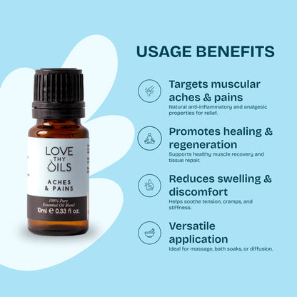 Aches & Pains Essential Oil Blend 10ml