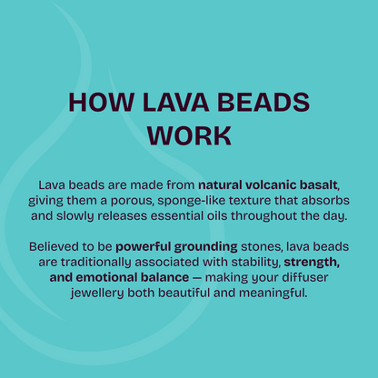 African Turquoise Diffuser Bracelet