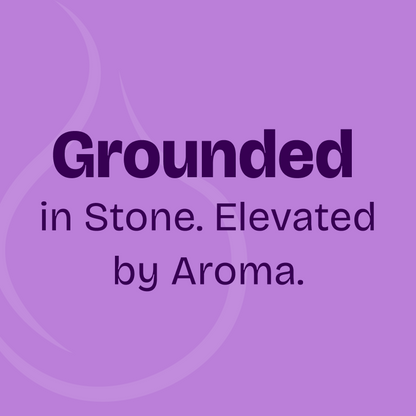 Amethyst, Rose Quartz & Lava Stone Diffusing Necklace