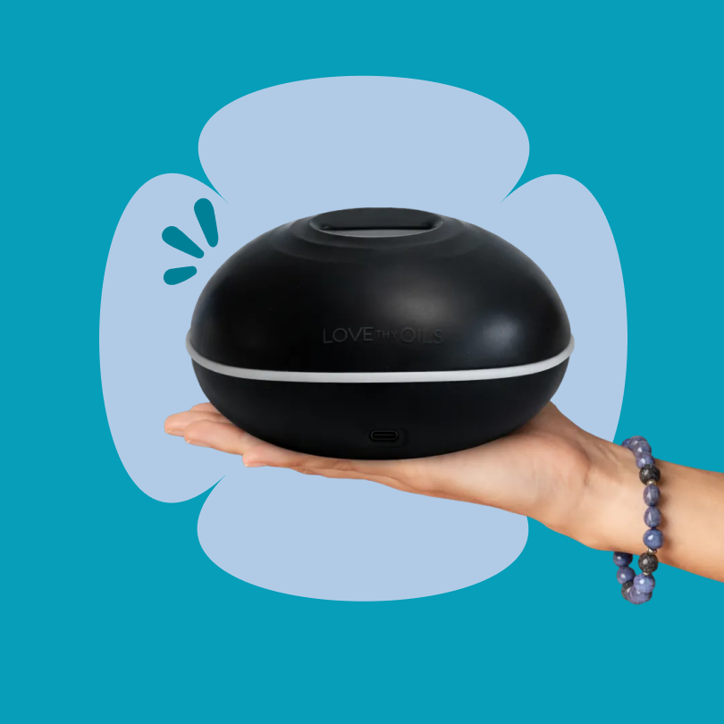 Aroma Essential Oil Diffuser - Black JY051B