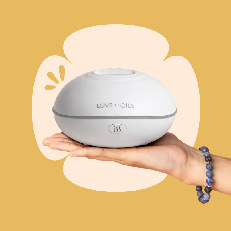 Aroma Essential Oil Diffuser - White JY051W