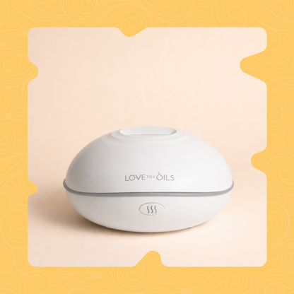 Aroma Essential Oil Diffuser - White JY051W