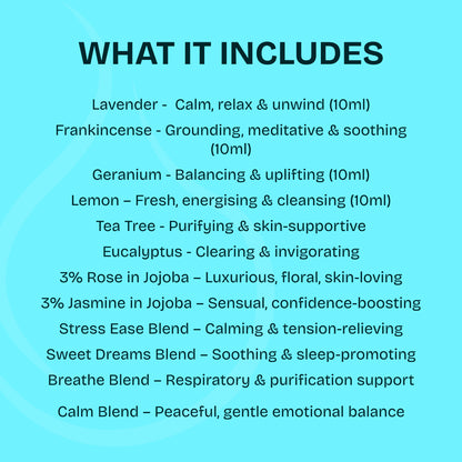 Aromatherapy 12 Pack Starter Kit