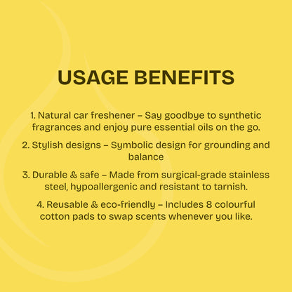 Aura - Aromatherapy Car Vent Diffuser Locket