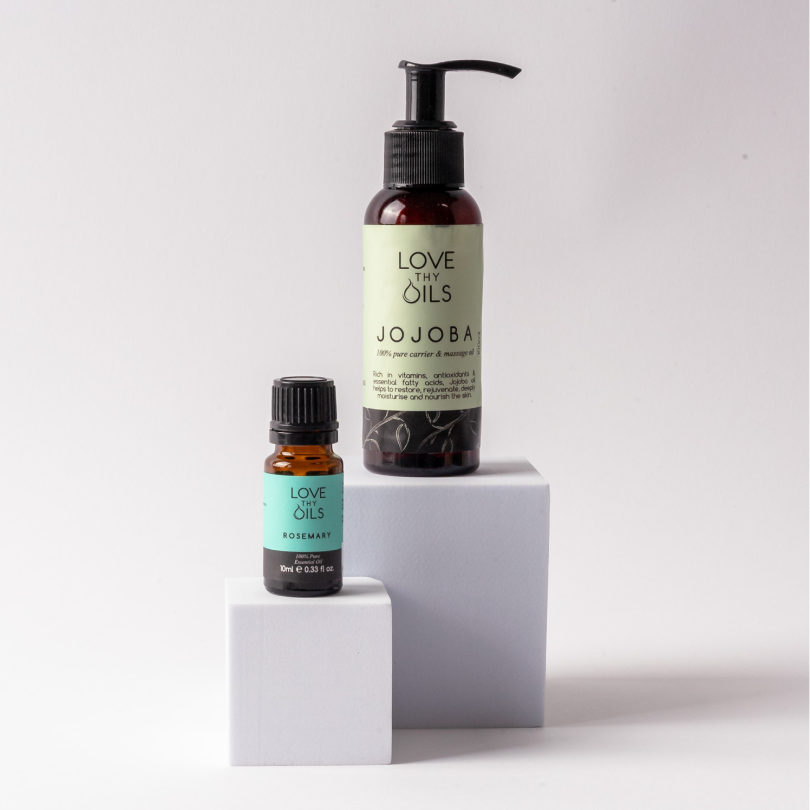 Hair Growth Kit Rosemary Essential oil + Jojoba Oil