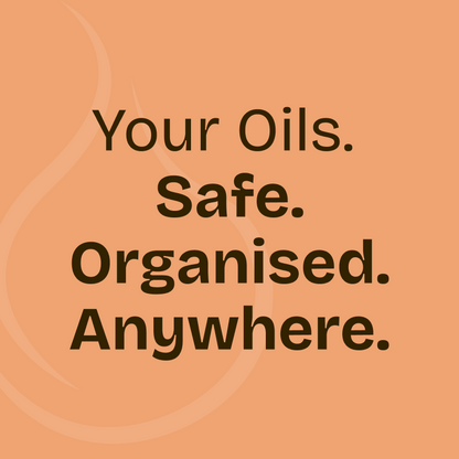 Carry-On 30 Bottle Essential Oil Storage Carry Case