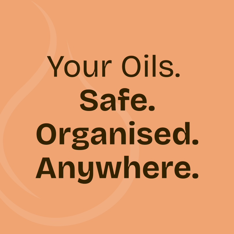 Carry-On 30 Bottle Essential Oil Storage Carry Case