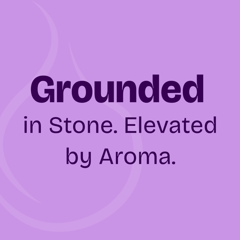 Harmony - Purple Agate & Lava stone diffuser Bracelet