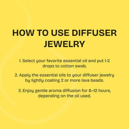 Howlite & Onyx Diffuser Necklace