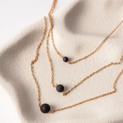 Humble Diffuser Necklace - Triple Layer
