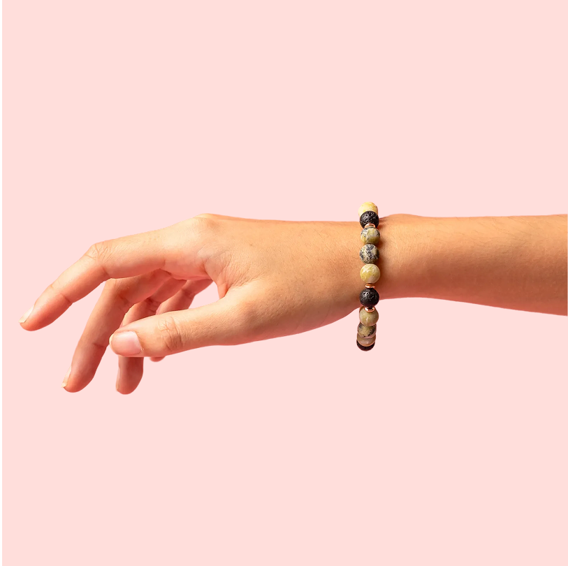 Jasper Beads Diffuser Bracelet