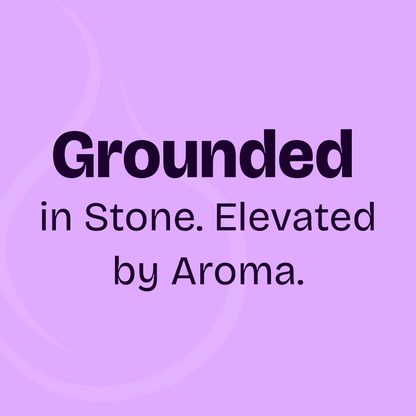 Joy Lava Stone & Crystal diffusing Necklace