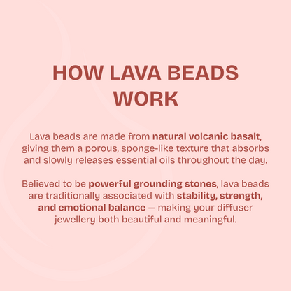 Red Imperial Jasper & Lava Stone diffuser Bracelet