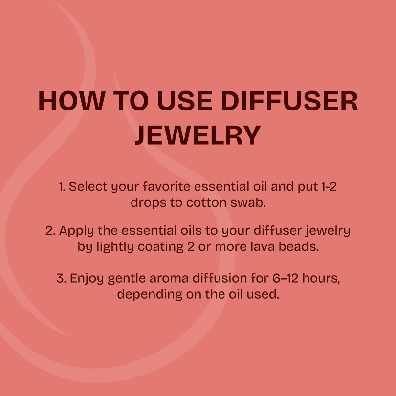 Red Stone Diffuser Bracelet