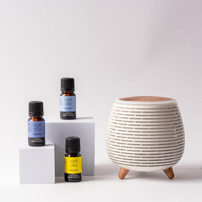 Relax & Revive Set: Tranquil Trio + AromaPod Diffuser