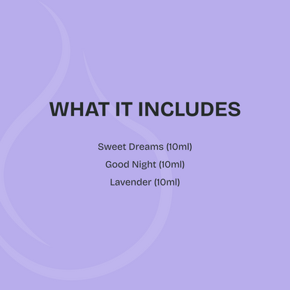 Sleep Well Collection (Sweet Dreams+Good Night+Lavender)