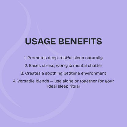 Sleep Well Collection (Sweet Dreams+Good Night+Lavender)