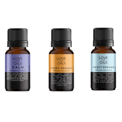 Essential oils for sleep. 3 pack Calm, Lavender, Sweet Orange, Sweet Dreams