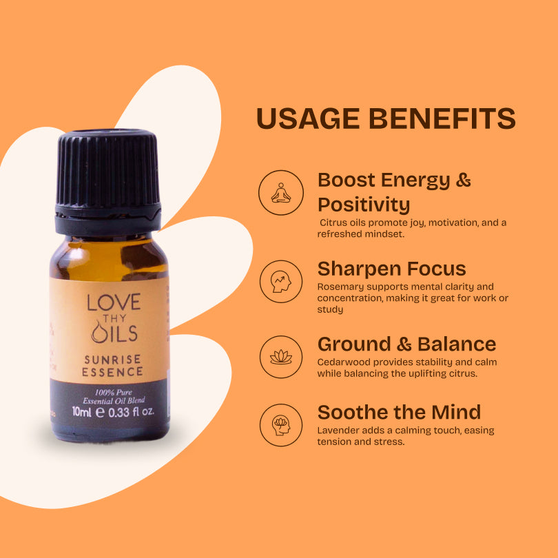 Sunrise Essence Essential Oil Blend 10ml