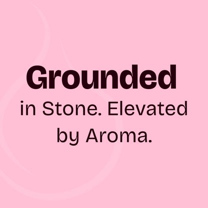 Tree of Life Lava Stone Necklace - Purple