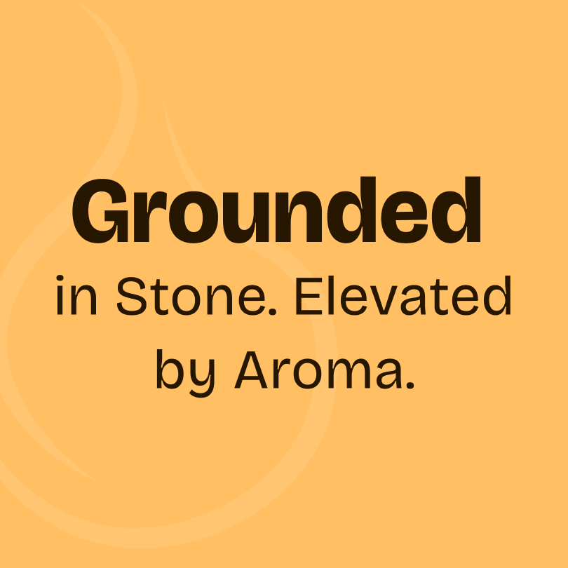 Tree of Life Lava Stone Necklace - Yellow