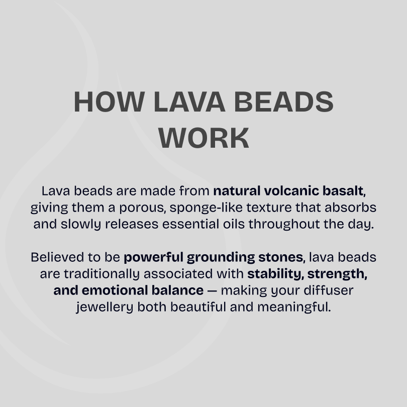 White Crazy Agate & Grey Lava Stones Diffuser Bracelet