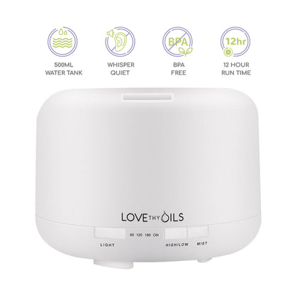 500ml Essential Oil Diffuser - Serenity