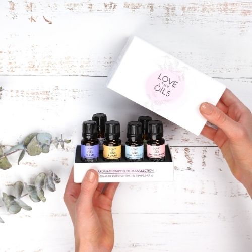 essential oil pack of blends gift box